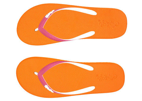 Electric Orange Premium Women's Comfort Slipper