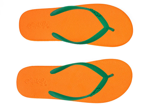 Electric Orange Premium Women's Comfort Slipper