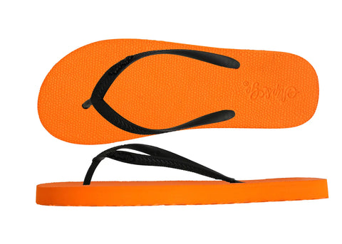 Electric Orange Premium Women's Comfort Slipper