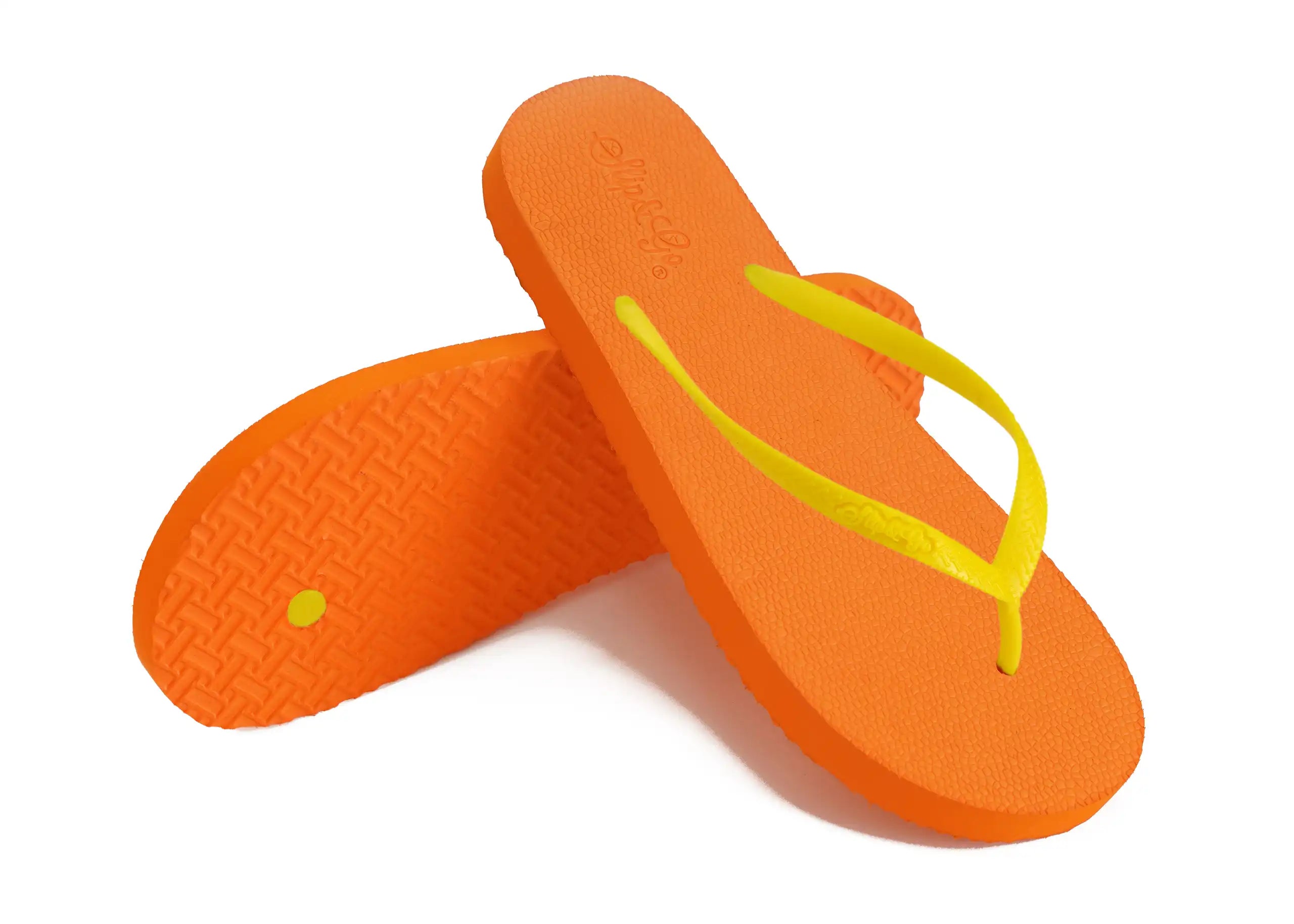 Electric Orange Premium Women's Comfort Slipper