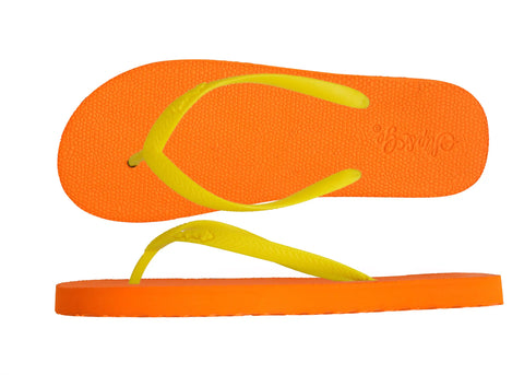 Electric Orange Premium Women's Comfort Slipper