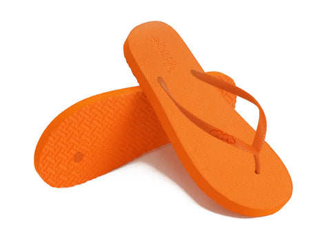 Electric Orange Premium Women's Comfort Slipper
