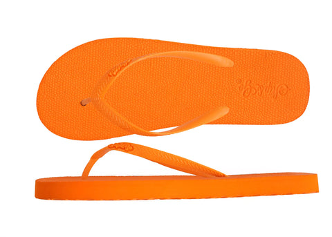 Electric Orange Premium Women's Comfort Slipper