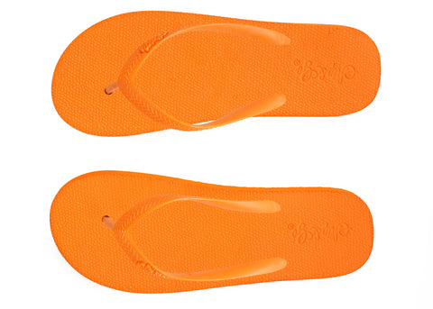 Electric Orange Premium Women's Comfort Slipper