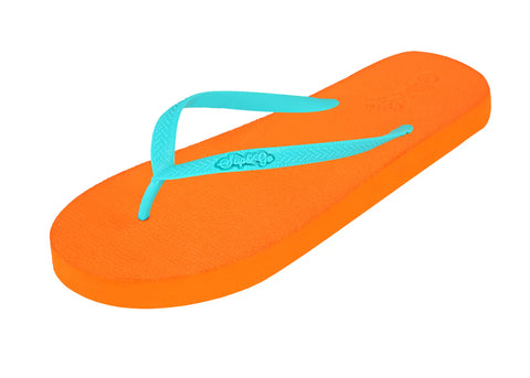 Electric Orange Premium Women's Comfort Slipper