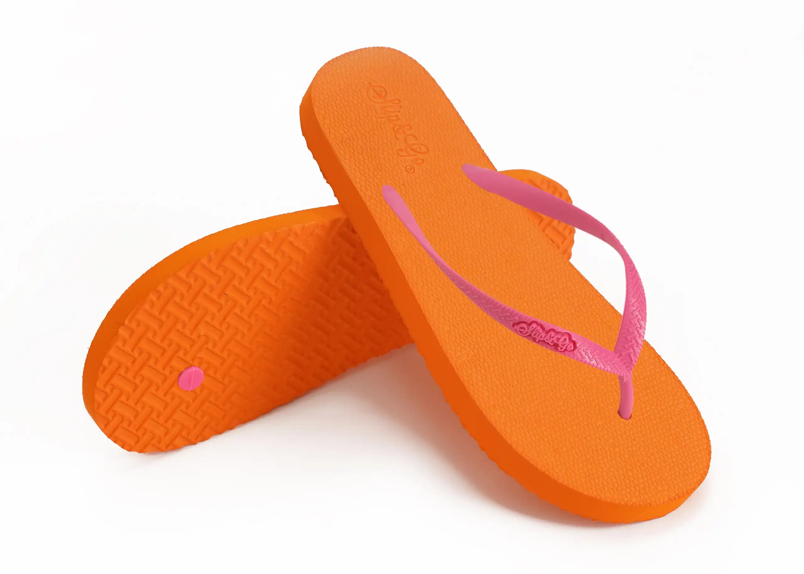 Electric Orange Premium Women's Comfort Slipper