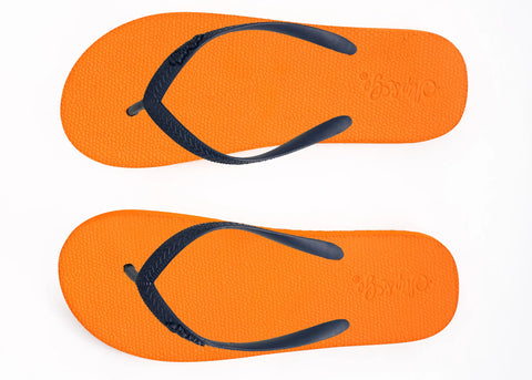 Electric Orange Premium Women's Comfort Slipper