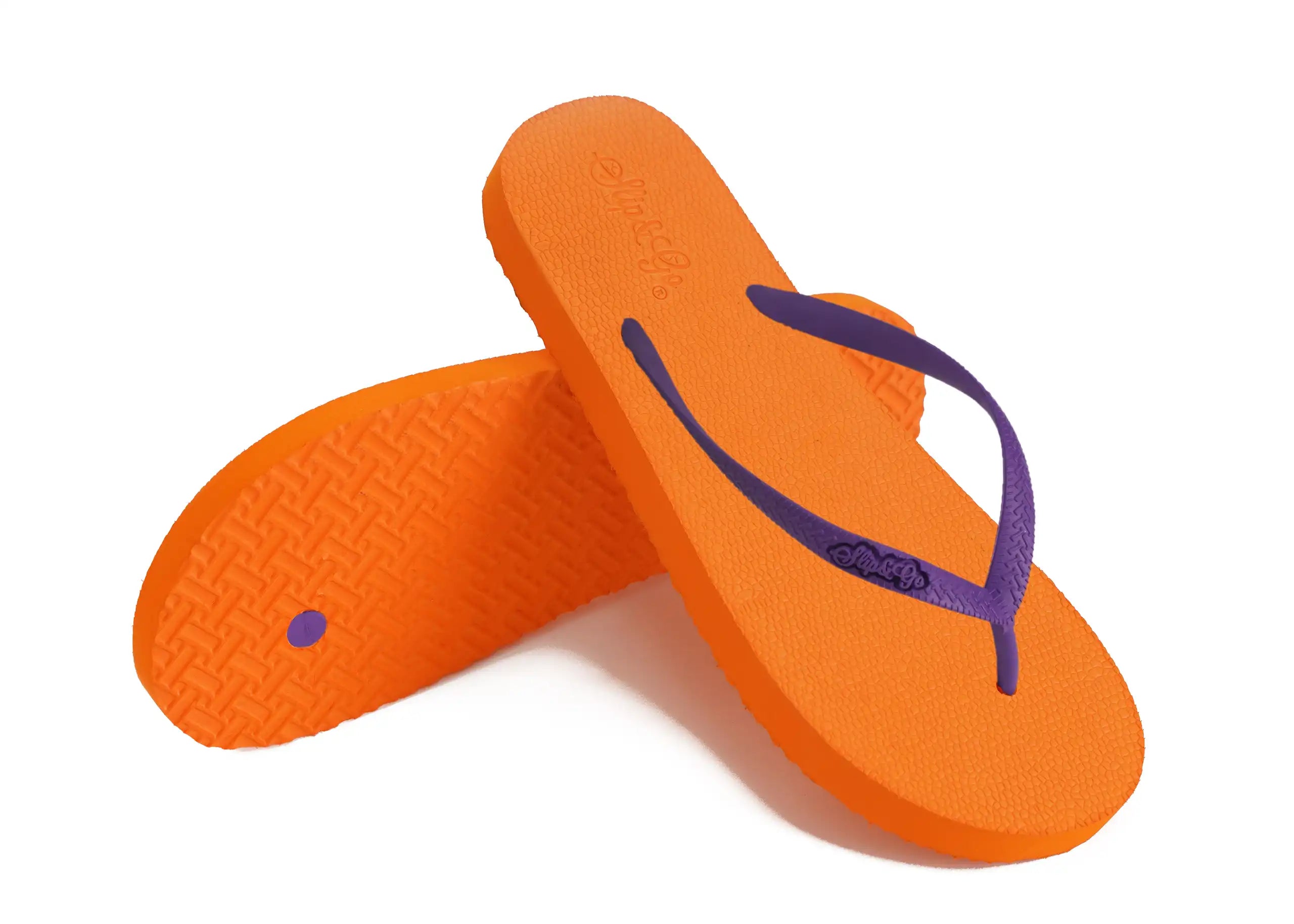 Electric Orange Premium Women's Comfort Slipper