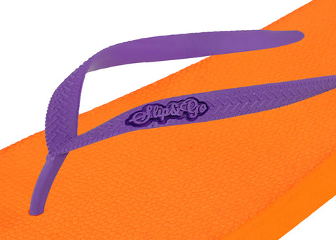 Electric Orange Premium Women's Comfort Slipper