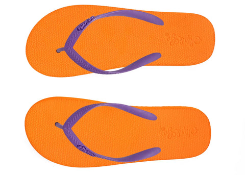 Electric Orange Premium Women's Comfort Slipper