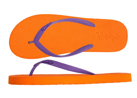 Electric Orange Premium Women's Comfort Slipper