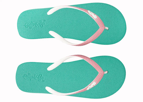 Aqua Turquoise Premium Women's Comfort Slipper