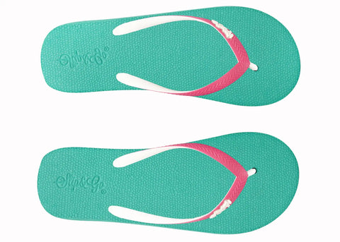 Aqua Turquoise Premium Women's Comfort Slipper