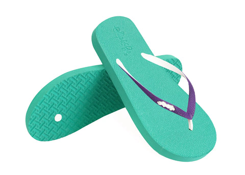 Aqua Turquoise Premium Women's Comfort Slipper