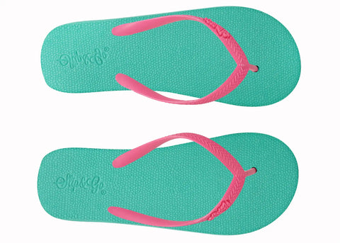 Aqua Turquoise Premium Women's Comfort Slipper