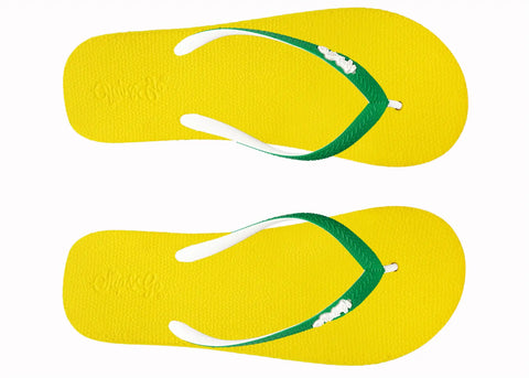 Sunshine Yellow Premium Kids Comfort Slipper