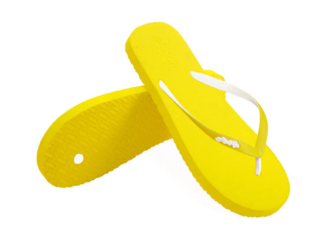 Sunshine Yellow Premium Kids Comfort Slipper