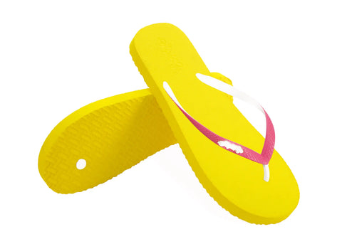 Sunshine Yellow Premium Kids Comfort Slipper