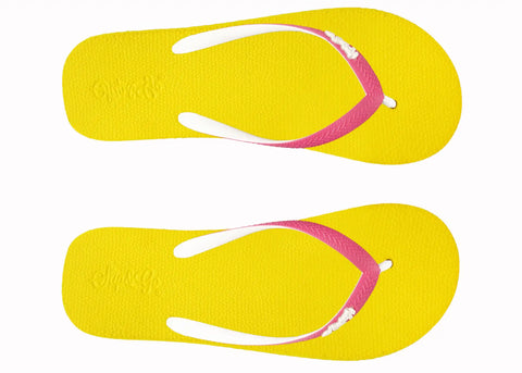 Sunshine Yellow Premium Kids Comfort Slipper
