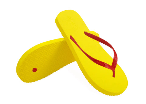 Sunshine Yellow Premium Kids Comfort Slipper
