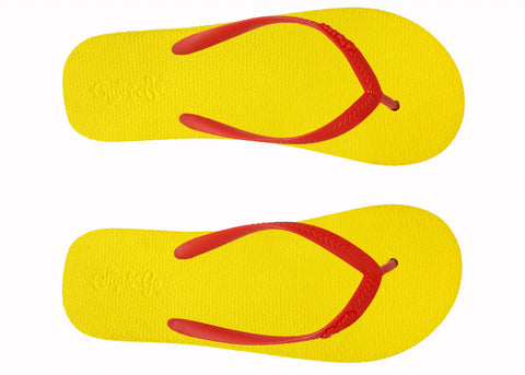 Sunshine Yellow Premium Kids Comfort Slipper
