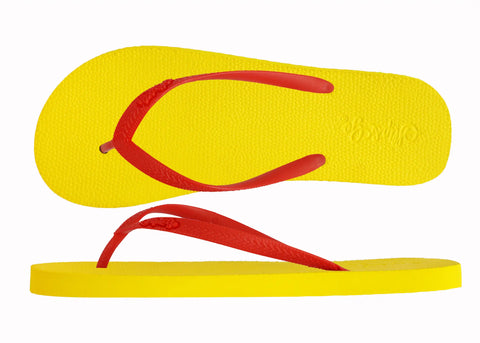 Sunshine Yellow Premium Kids Comfort Slipper