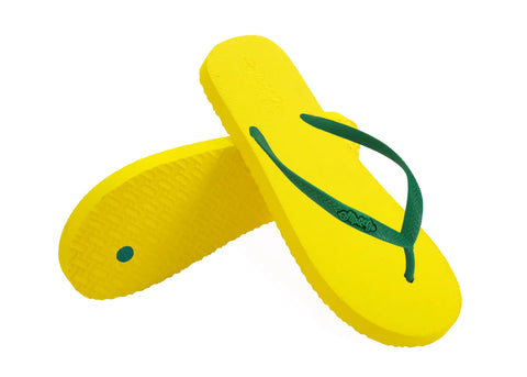 Sunshine Yellow Premium Kids Comfort Slipper