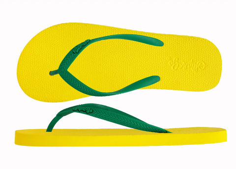 Sunshine Yellow Premium Kids Comfort Slipper