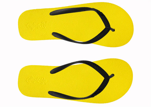 Sunshine Yellow Premium Kids Comfort Slipper