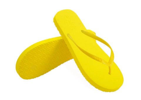 Sunshine Yellow Premium Kids Comfort Slipper
