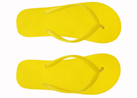 Sunshine Yellow Premium Kids Comfort Slipper