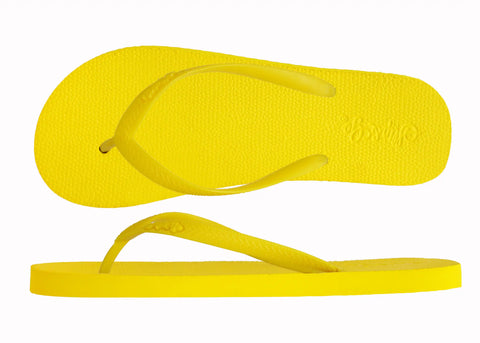 Sunshine Yellow Premium Kids Comfort Slipper