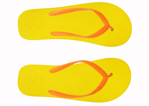 Sunshine Yellow Premium Kids Comfort Slipper
