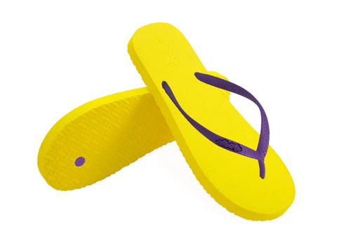 Sunshine Yellow Premium Kids Comfort Slipper